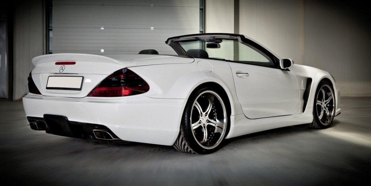 BODYKIT für MERCEDES SL R230 AMG BLACK SERIES LOOK