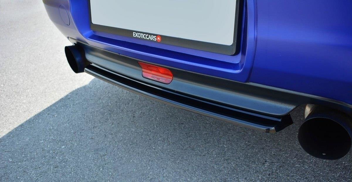 Mittlerer Diffusor Heck Ansatz für HONDA S2000 schwarz Hochglanz