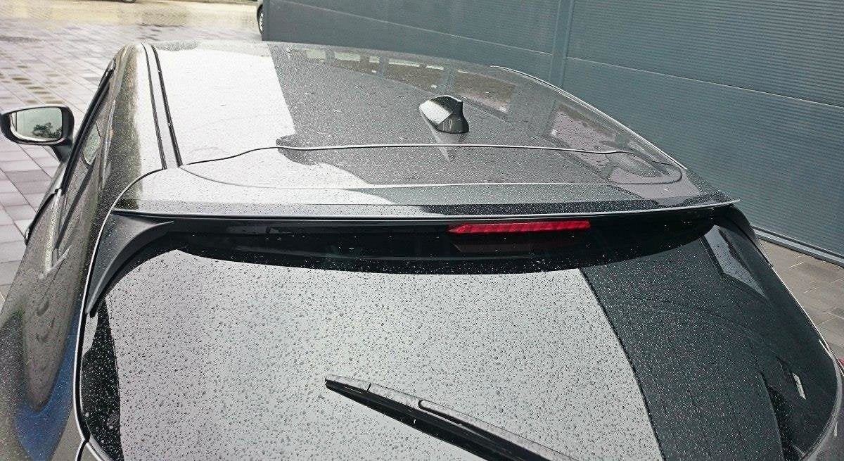 Spoiler CAP für Mazda 3 BN (Mk3) Facelift schwarz Hochglanz