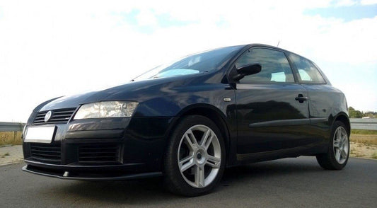 Front Ansatz für FIAT STILO 3 Türer schwarz Hochglanz