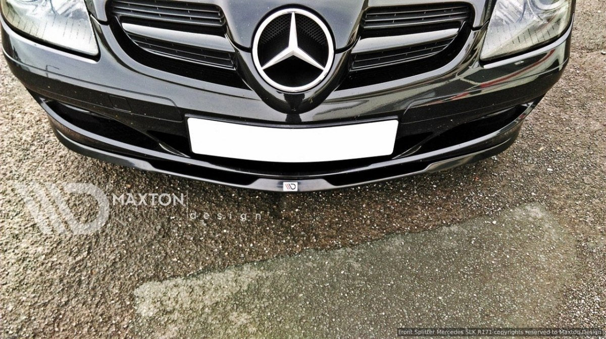 Front Ansatz für MERCEDES SLK R171 STANDARD STOßSTANGE Carbon Look