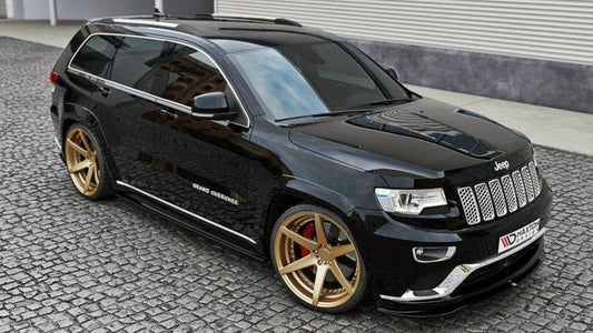 Front Ansatz für Jeep Grand Cherokee WK2 Summit Facelift schwarz matt
