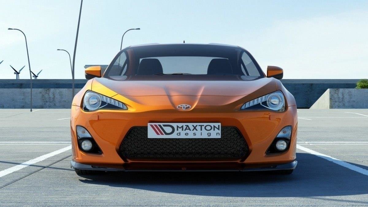 Front Ansatz für TOYOTA GT86 schwarz Hochglanz