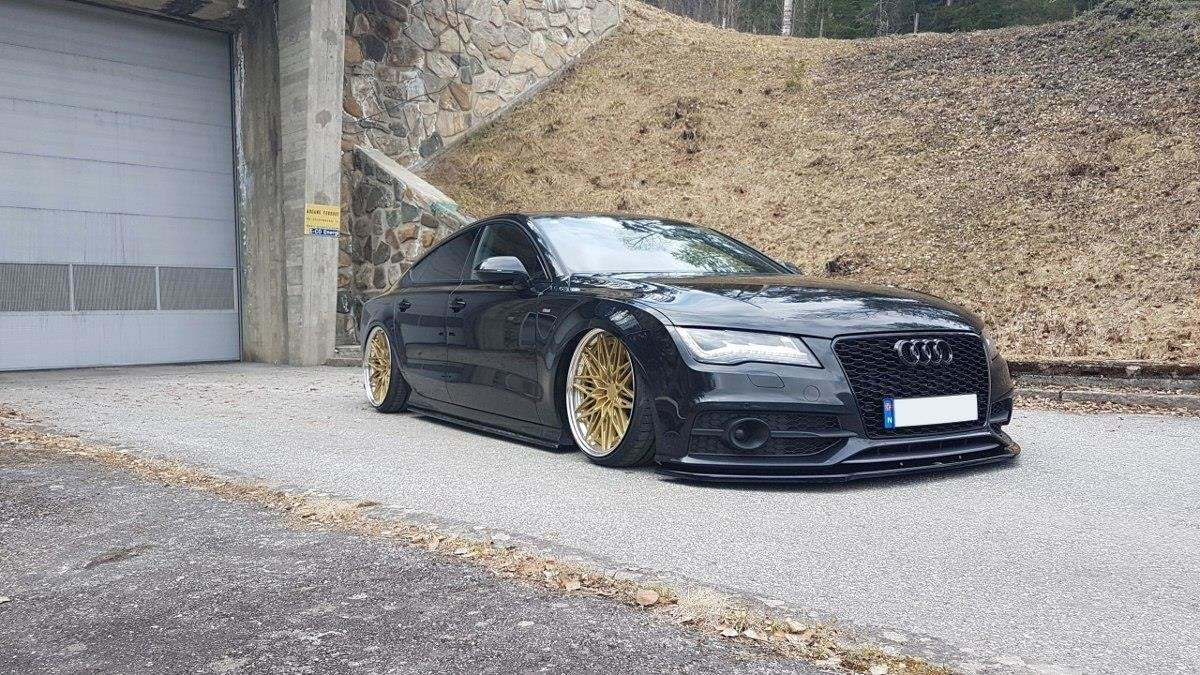 Front Ansatz V.2 für Audi A7 Mk1 S-Line Carbon Look