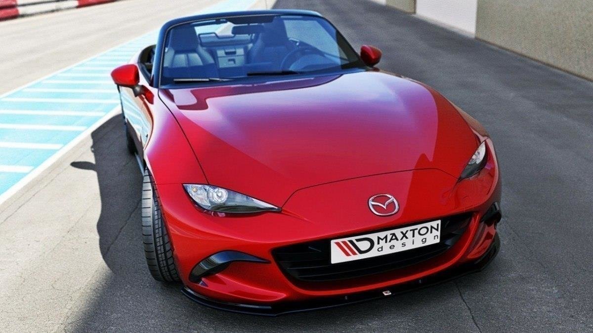 Front Ansatz für v.1 Mazda MX-5 IV schwarz matt