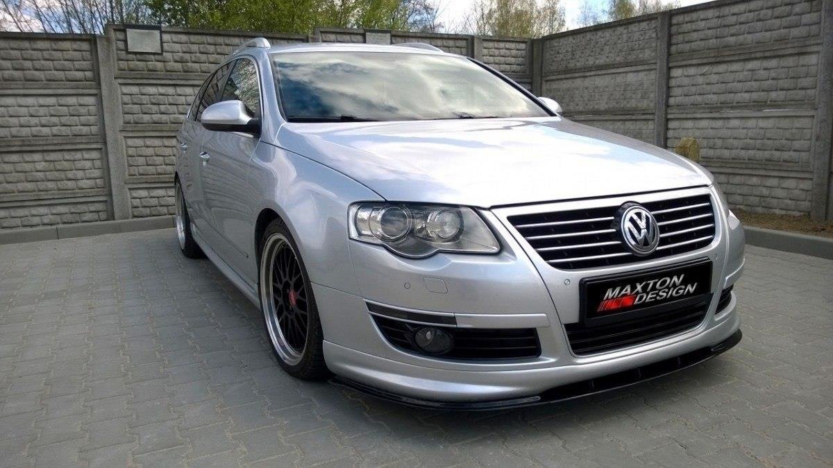 Front Ansatz für VW PASSAT B6 R-LINE schwarz matt