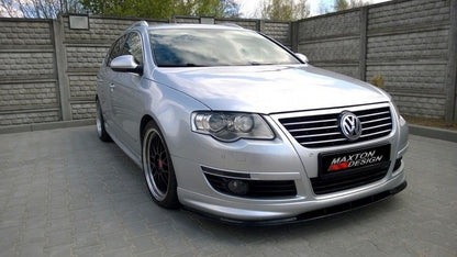 Front Ansatz für VW PASSAT B6 R-LINE schwarz matt