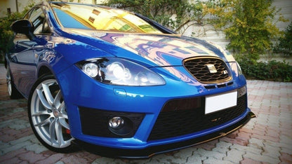 Front Ansatz V.1 für SEAT LEON MK2 CUPRA FR Facelift Carbon Look