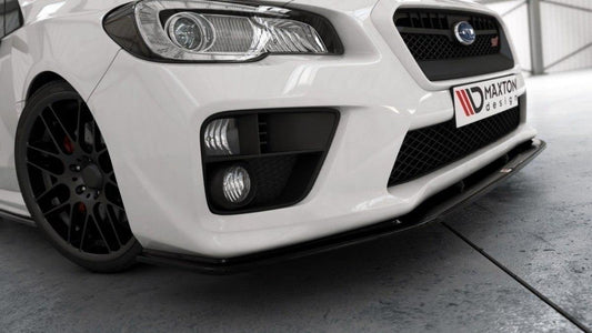 Front Ansatz für v.2 SUBARU WRX STI Carbon Look