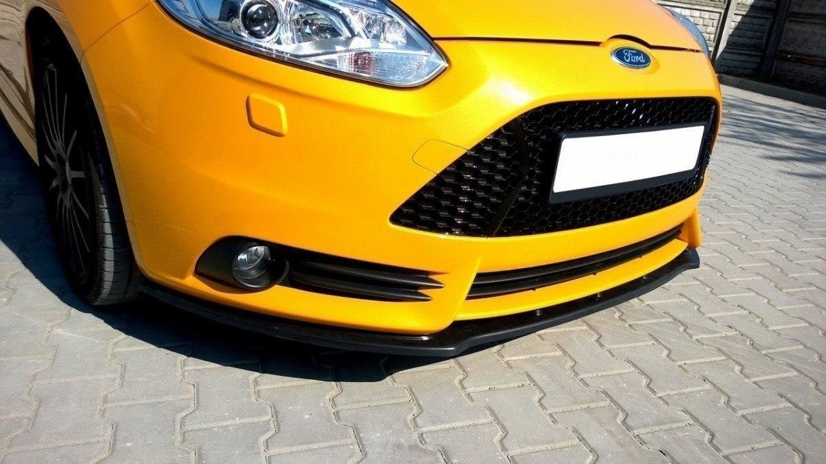 Front Ansatz V.1 für Ford Focus ST Mk3 schwarz matt
