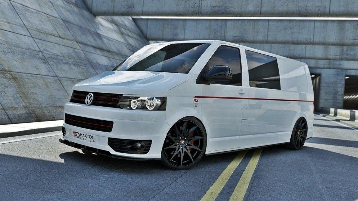 Front Ansatz für VW T5 SPORTLINE Carbon Look