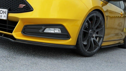Front Ansatz V.1 für Ford Focus ST Mk3 FL schwarz matt