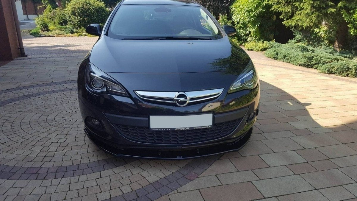 Front Ansatz für OPEL ASTRA GTC Carbon Look