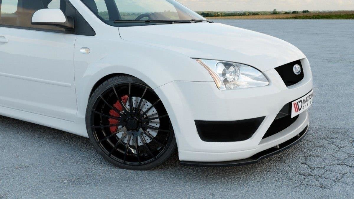 Front Ansatz V.1 für Ford Focus ST Mk2  schwarz matt