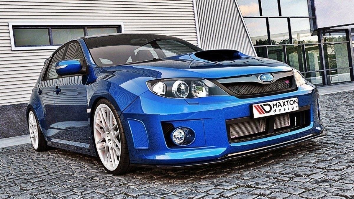 Front Ansatz für Subaru Impreza WRX STI 2011-2014 Carbon Look