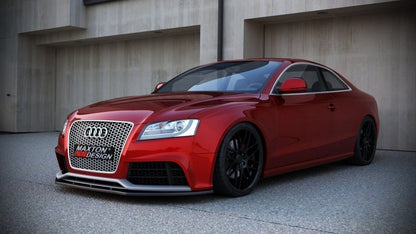 Front Ansatz für Audi RS5 8T / 8T FL  schwarz matt