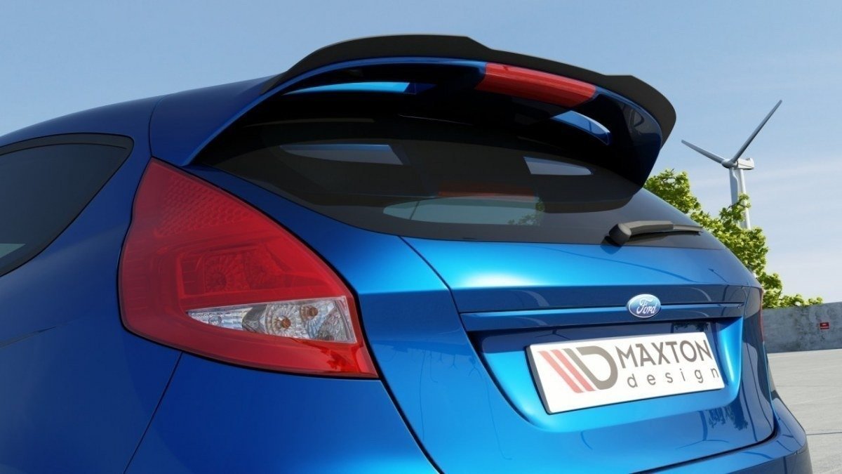 Spoiler CAP für Ford Fiesta ST-Line Mk7 schwarz matt