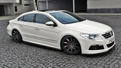 Front Ansatz für VW Passat CC R36 RLINE (vor Facelift) schwarz matt