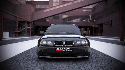 Front Ansatz für BMW 3er E46 LIMOUSINE Facelift schwarz matt