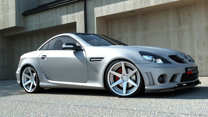 Front Ansatz für MERCEDES SLK R171 (FÜR ME-SLK-R171-AMG204-F1) Carbon Look