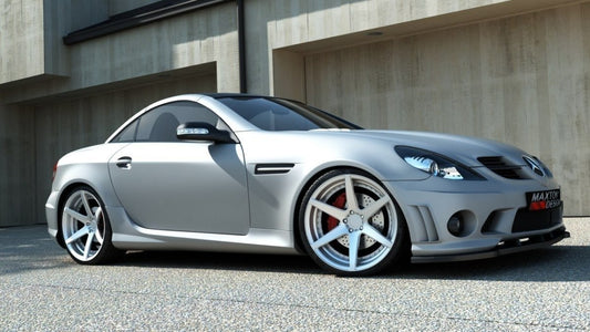 Front Ansatz für MERCEDES SLK R171 (FÜR ME-SLK-R171-AMG204-F1) Carbon Look
