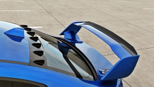Heckscheiben Spoiler für Subaru WRX STI schwarz matt
