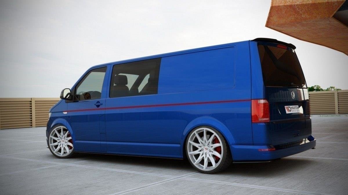 Spoiler CAP für VOLKSWAGEN T6 Carbon Look