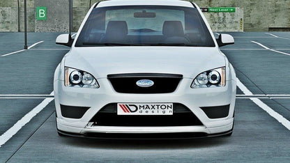 Kühlergrill Blende für FORD FOCUS MK2 schwarz matt