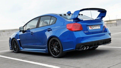 Heckscheiben Spoiler für Subaru WRX STI schwarz Hochglanz