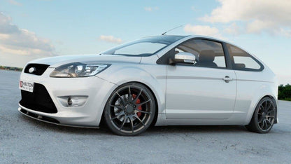 Front Ansatz für Ford Focus ST Mk2 FL schwarz Hochglanz
