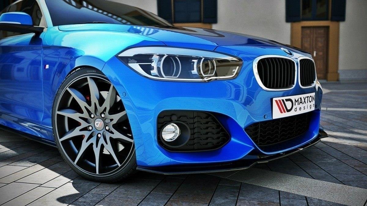 Front Ansatz V.1 für BMW 1er F20/F21 M-Power FACELIFT Carbon Look