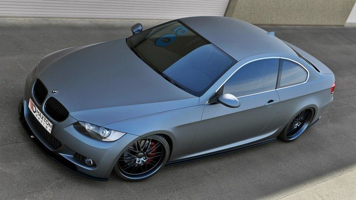 Front Ansatz für BMW 3er E92 M Paket Carbon Look