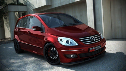 Front Ansatz für MERCEDES B-KLASSE 245 schwarz matt