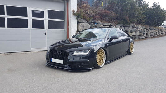 Front Ansatz V.1 für Audi A7 Mk1 S-Line Carbon Look