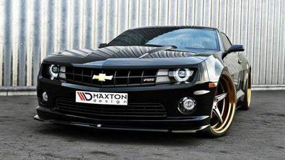 Front Ansatz für Chevrolet Camaro 5 SS  schwarz Hochglanz