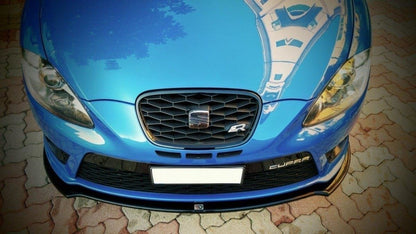 Front Ansatz V.1 für SEAT LEON MK2 CUPRA FR Facelift Carbon Look