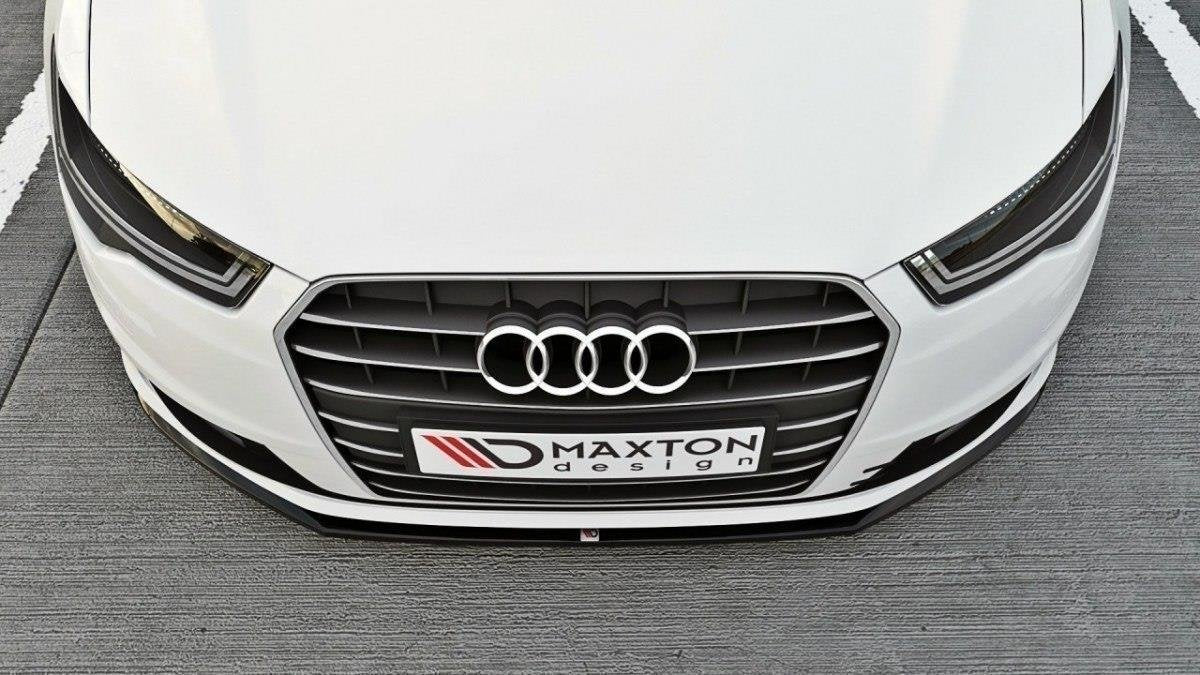Front Ansatz für Audi A6 Ultra C7 FL Carbon Look