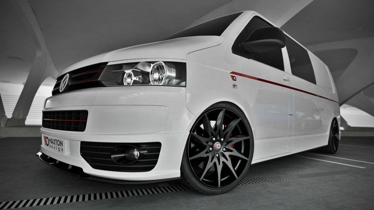 Front Ansatz für VW T5 SPORTLINE Carbon Look