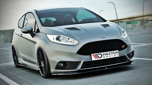 Front Ansatz für (Cupra) Ford Fiesta ST Mk7 FL schwarz matt