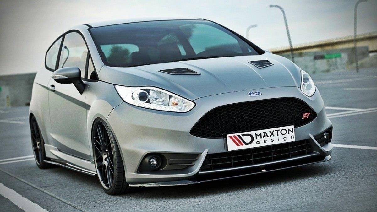 Front Ansatz für (Cupra) Ford Fiesta ST Mk7 FL Carbon Look