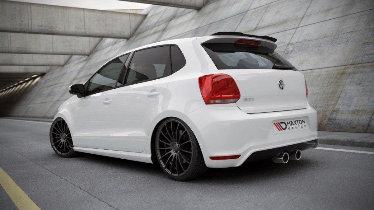 Spoiler CAP für VW POLO MK5 GTI / R-LINE Carbon Look