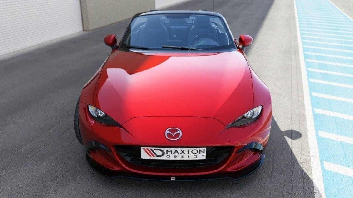 Front Ansatz für v.2 Mazda MX-5 IV schwarz matt