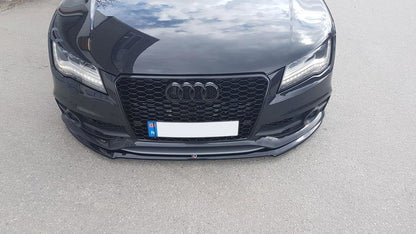 Front Ansatz V.1 für Audi A7 Mk1 S-Line Carbon Look