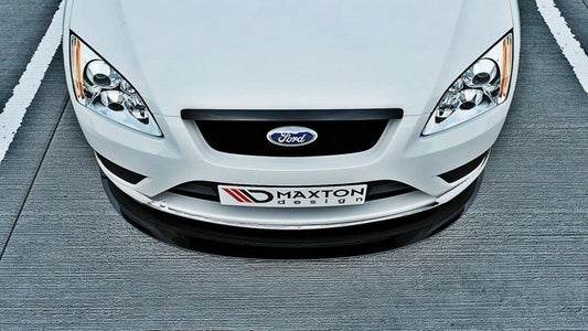 Kühlergrill Blende für FORD FOCUS MK2 Carbon Look