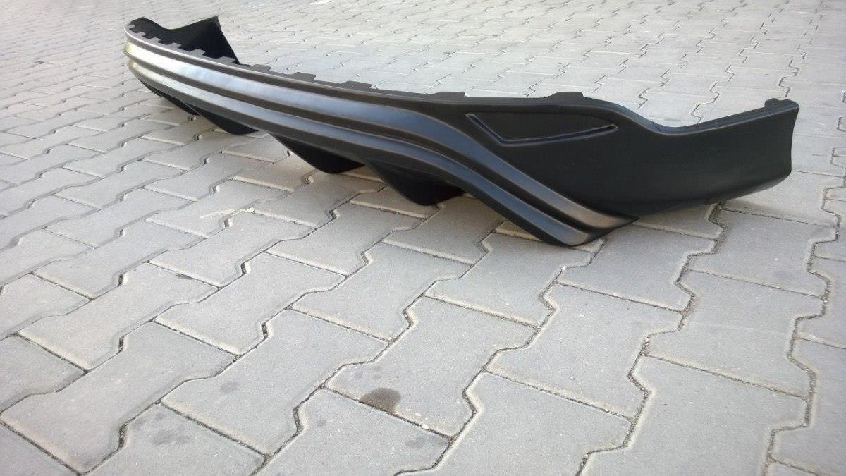 Diffusor Heck Ansatz für RS2015 LOOK FORD FOCUS MK3 ST (vor Facelift) Carbon Look