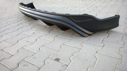 Diffusor Heck Ansatz für RS2015 LOOK FORD FOCUS MK3 ST (vor Facelift) Carbon Look