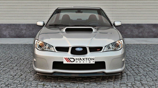 Front Ansatz für Subaru Impreza WRX STI (HAWKEYE) schwarz matt