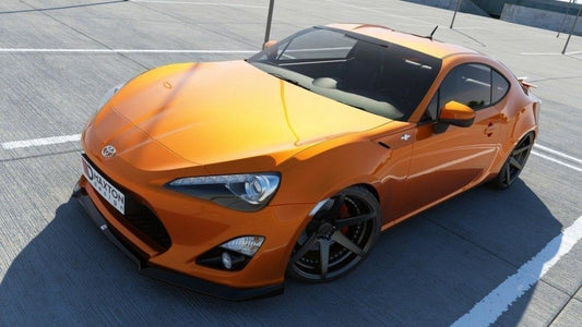 Front Ansatz für TOYOTA GT86 schwarz matt
