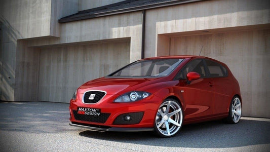 Front Ansatz für SEAT LEON MK2 Facelift Carbon Look