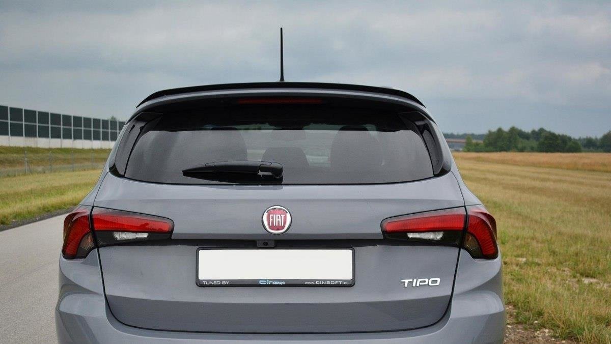 Spoiler CAP für Fiat Tipo S-Design schwarz matt